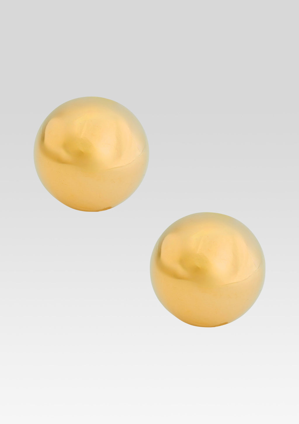 Sphere Earrings by Retrofête X Keren Wolf in Gold, product image 1