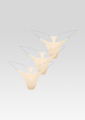Invisible Strap 3-Pack Panty by Stringys in Buttercream Beige, product image 1