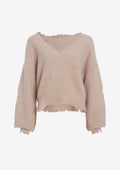 Syd Sweater by SEROYA in Tan Wool, product image 1