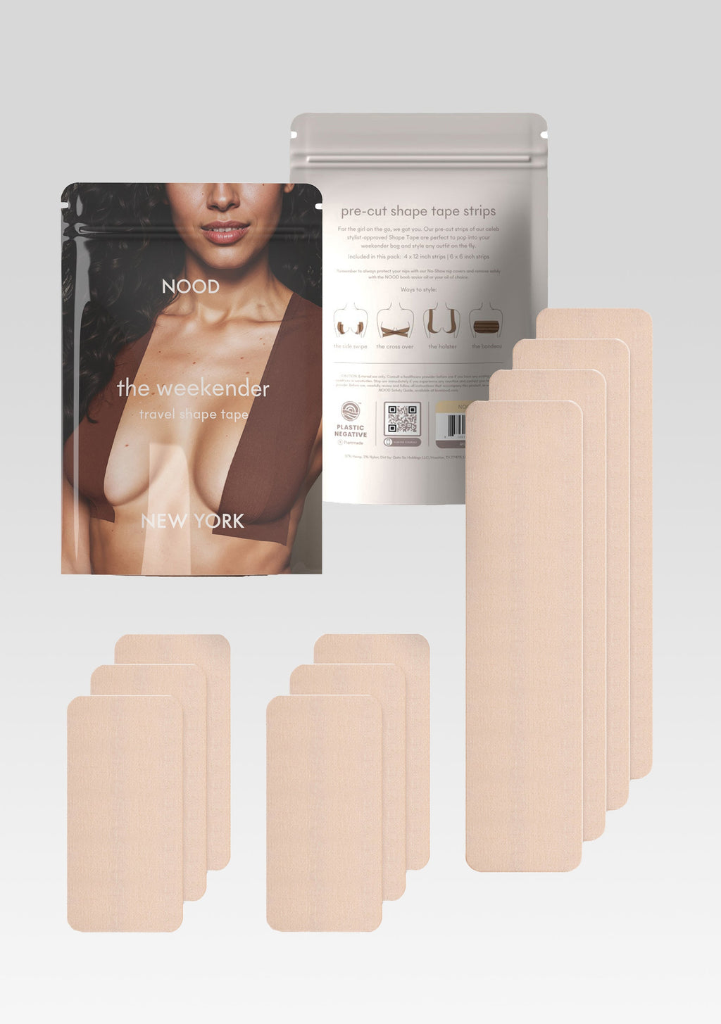 Weekender Pre-Cut Shape Tape by NOOD in Buff, product image 1