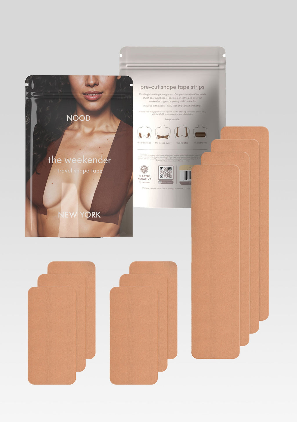 Weekender Pre-Cut Shape Tape by NOOD in Soft Tan, product image 1
