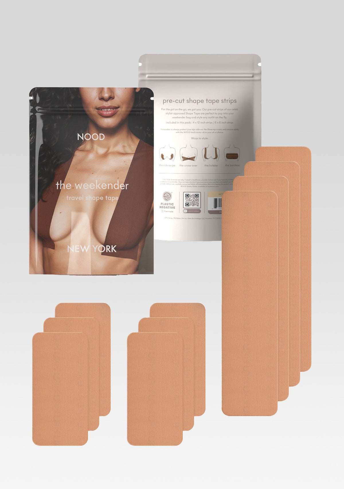 Weekender Pre-Cut Shape Tape by NOOD in Soft Tan, product image 1