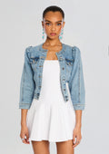 Tasha Denim Jacket by retrofête in Tangier, product image 1