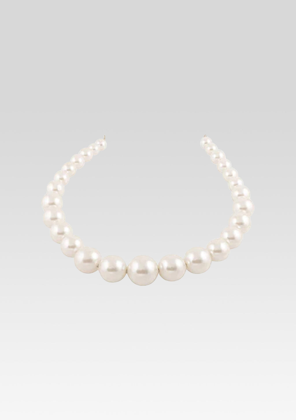 Small Venus Pearl Crown by Keren Wolf in Silver, product image 1