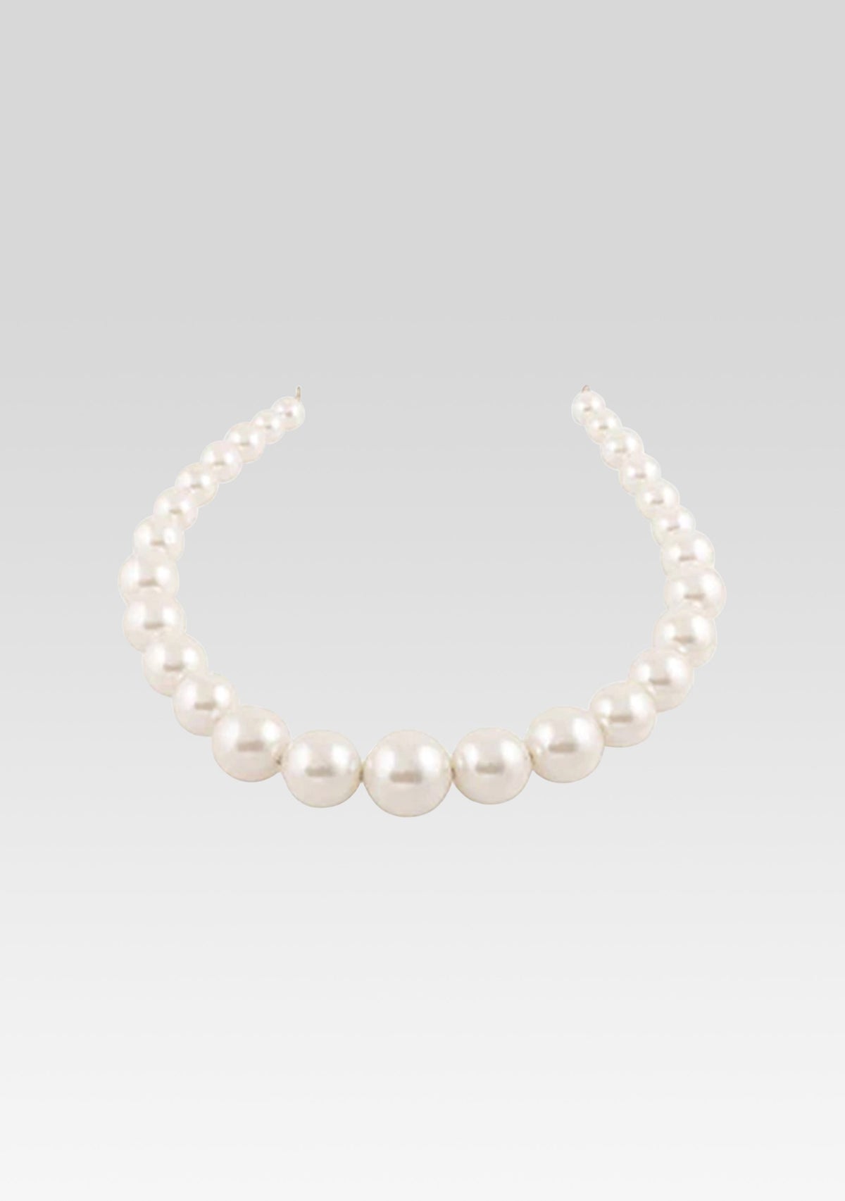 Small Venus Pearl Crown by Keren Wolf in Silver, product image 1