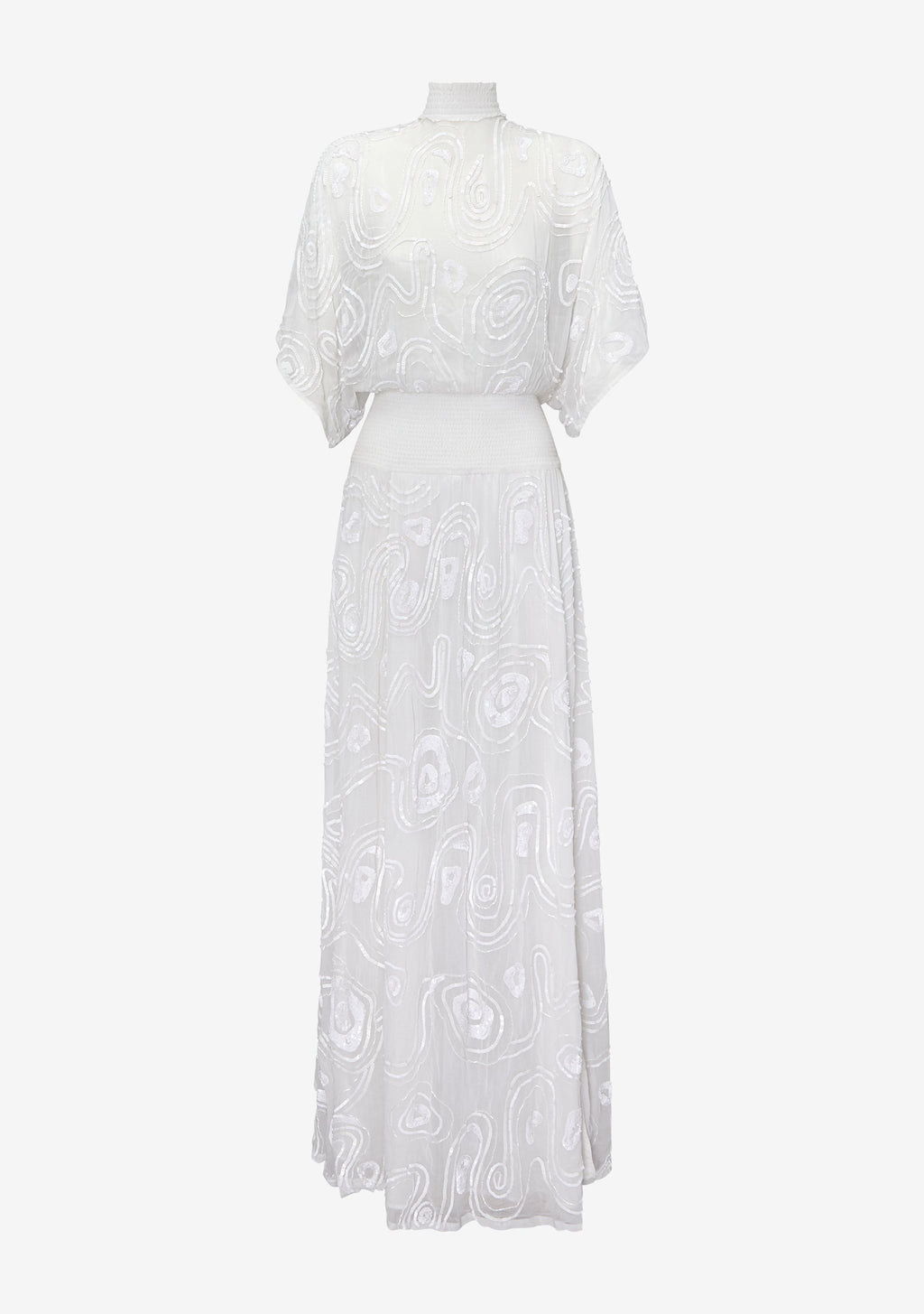 Chloe Dress by retrofête in White, product image 6
