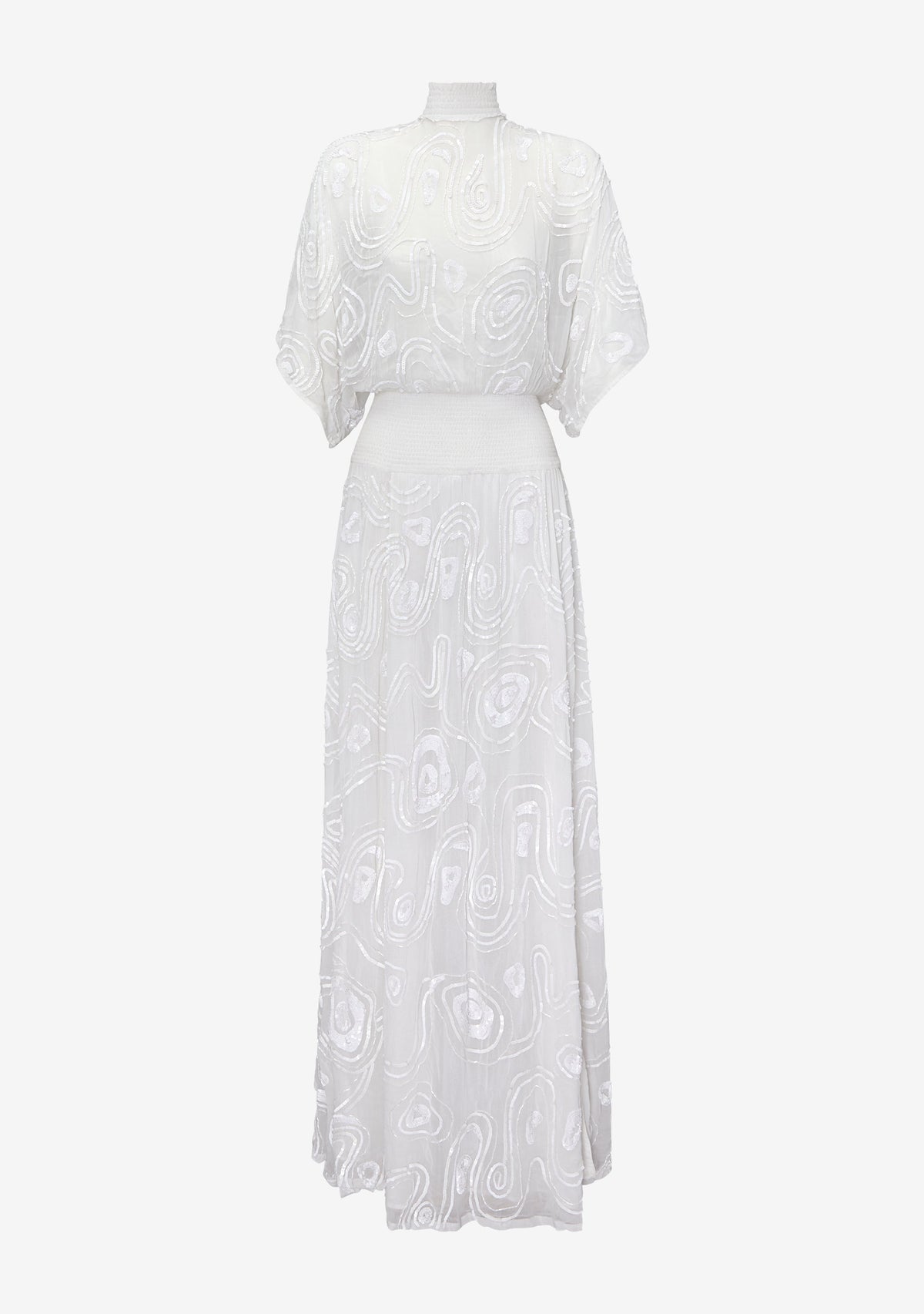 Chloe Dress by retrofête in White, product image 6