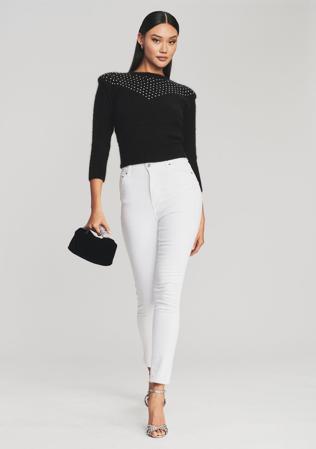 Astra Sweater by retrofête in Black, product image 5